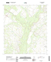 US Topo 7.5-minute map for Halff Ranch TX