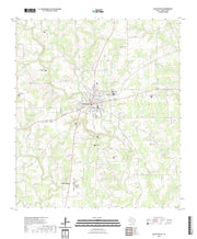 US Topo 7.5-minute map for Hallettsville TX