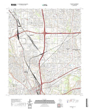US Topo 7.5-minute map for Haltom City TX