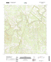 US Topo 7.5-minute map for Hammetts Crossing TX