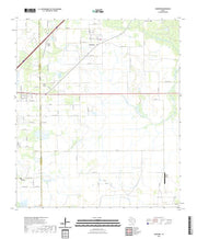 US Topo 7.5-minute map for Hamshire TX