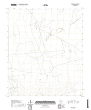 US Topo 7.5-minute map for Hanks Ranch TX