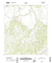 US Topo 7.5-minute map for Hanover TX