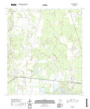 US Topo 7.5-minute map for Hardin TX