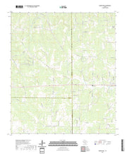 US Topo 7.5-minute map for Harper West TX