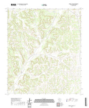 US Topo 7.5-minute map for Harrell Canyon TX