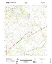 US Topo 7.5-minute map for Harriet TX