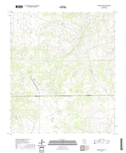 US Topo 7.5-minute map for Harrison Ranch TX