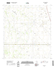 US Topo 7.5-minute map for Hartland TX