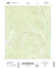 US Topo 7.5-minute map for Harvey Creek TX