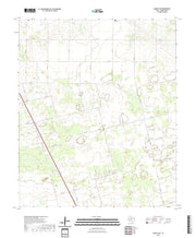US Topo 7.5-minute map for Hawley NE TX