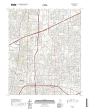US Topo 7.5-minute map for Hebron TX