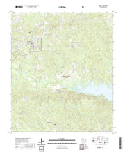 US Topo 7.5-minute map for Hemphill TX