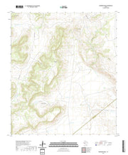 US Topo 7.5-minute map for Henderson Mesa TX