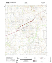 US Topo 7.5-minute map for Holliday TX