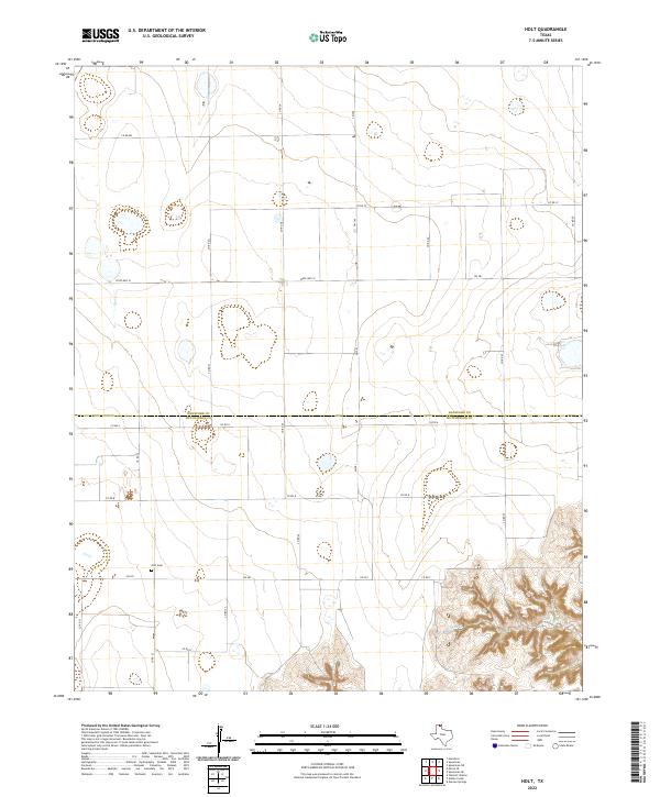 US Topo 7.5-minute map for Holt TX