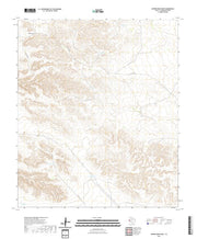 US Topo 7.5-minute map for Hopper Draw West TX