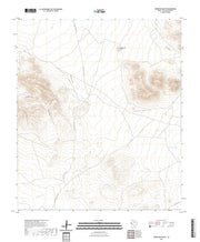 US Topo 7.5-minute map for Horseshoe Butte TX