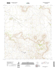 US Topo 7.5-minute map for Horseshoe Mountains TX