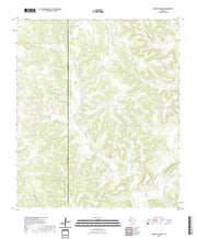 US Topo 7.5-minute map for Hospital Ranch TX