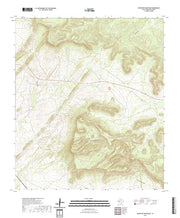 US Topo 7.5-minute map for Housetop Mountains TX