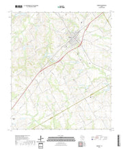 US Topo 7.5-minute map for Hubbard TX