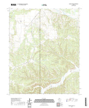 US Topo 7.5-minute map for Hughes Canyon TX