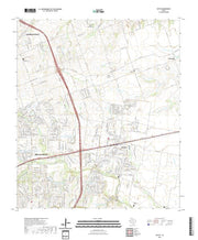 US Topo 7.5-minute map for Hutto TX