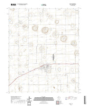 US Topo 7.5-minute map for Idalou TX