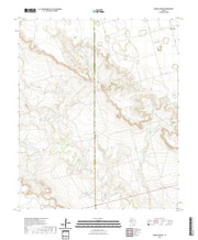 US Topo 7.5-minute map for Indian Canyon TX