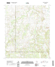 US Topo 7.5-minute map for Indian Knoll TX