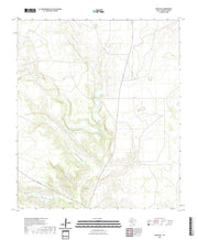 US Topo 7.5-minute map for Indio Hill TX