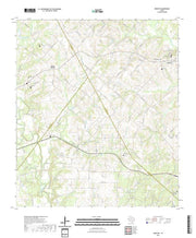 US Topo 7.5-minute map for Industry TX