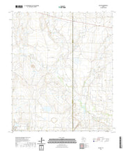 US Topo 7.5-minute map for Ira NW TX