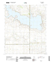 US Topo 7.5-minute map for Ira SW TX