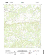 US Topo 7.5-minute map for Iredell TX