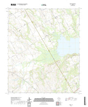 US Topo 7.5-minute map for Irene TX