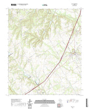 US Topo 7.5-minute map for Italy TX