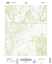 US Topo 7.5-minute map for Ivan North TX