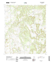 US Topo 7.5-minute map for Ivan South TX