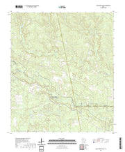 US Topo 7.5-minute map for Jacks Creek South TX