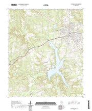 US Topo 7.5-minute map for Jacksonville West TX