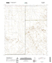 US Topo 7.5-minute map for Jal SE TXNM