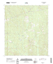 US Topo 7.5-minute map for Jamestown TX