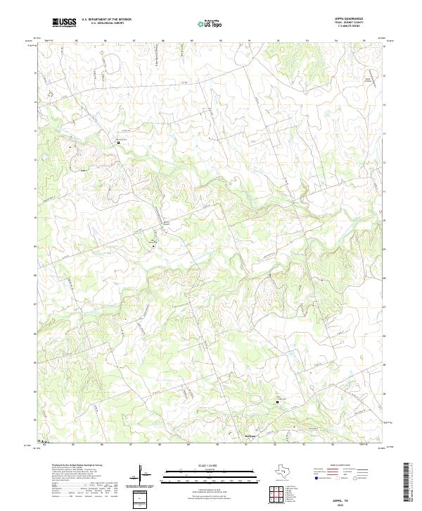 US Topo 7.5-minute map for Joppa TX