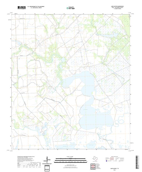 US Topo 7.5-minute map for Lake Austin TX