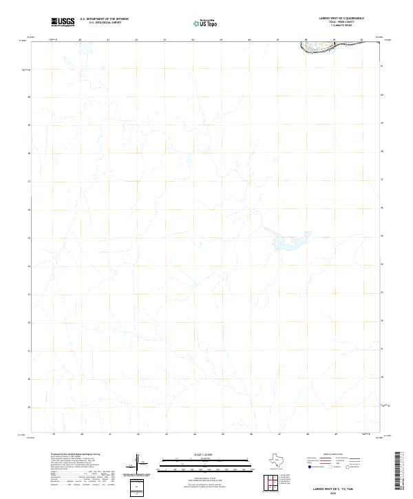 US Topo 7.5-minute map for Laredo West OE S TXTAM