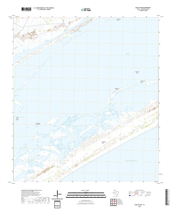 US Topo 7.5-minute map for Long Island TX
