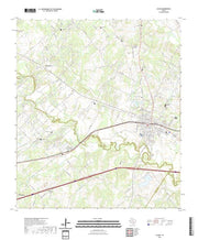 US Topo 7.5-minute map for Luling TX