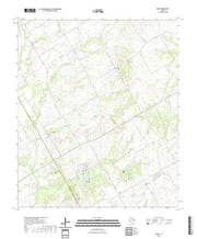 US Topo 7.5-minute map for Odds TX